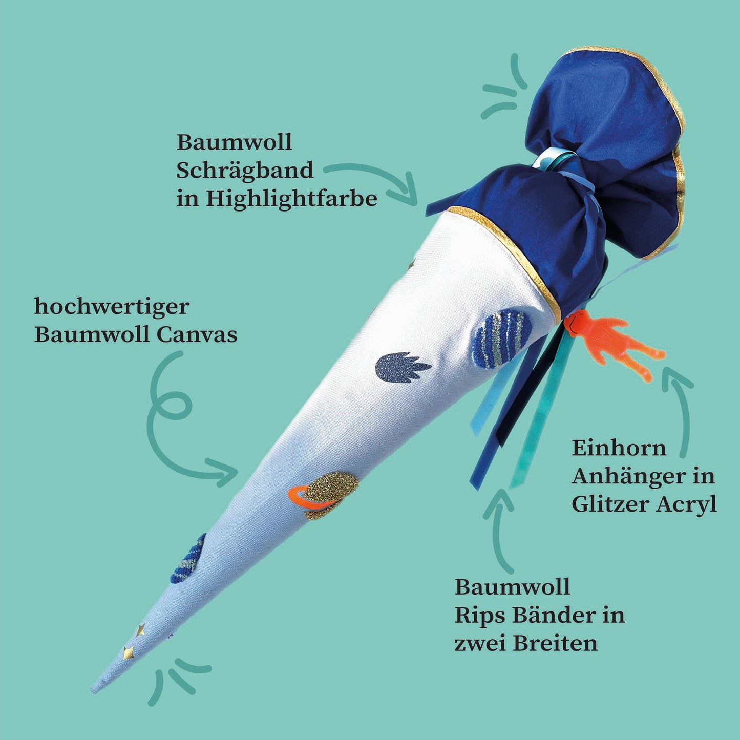 Schultüte Astronaut